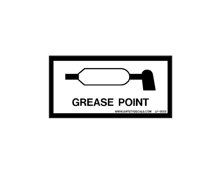 Decal - Grease Point
