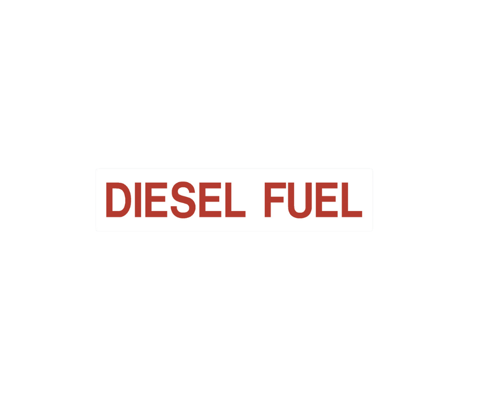 Decal - Diesel Fuel