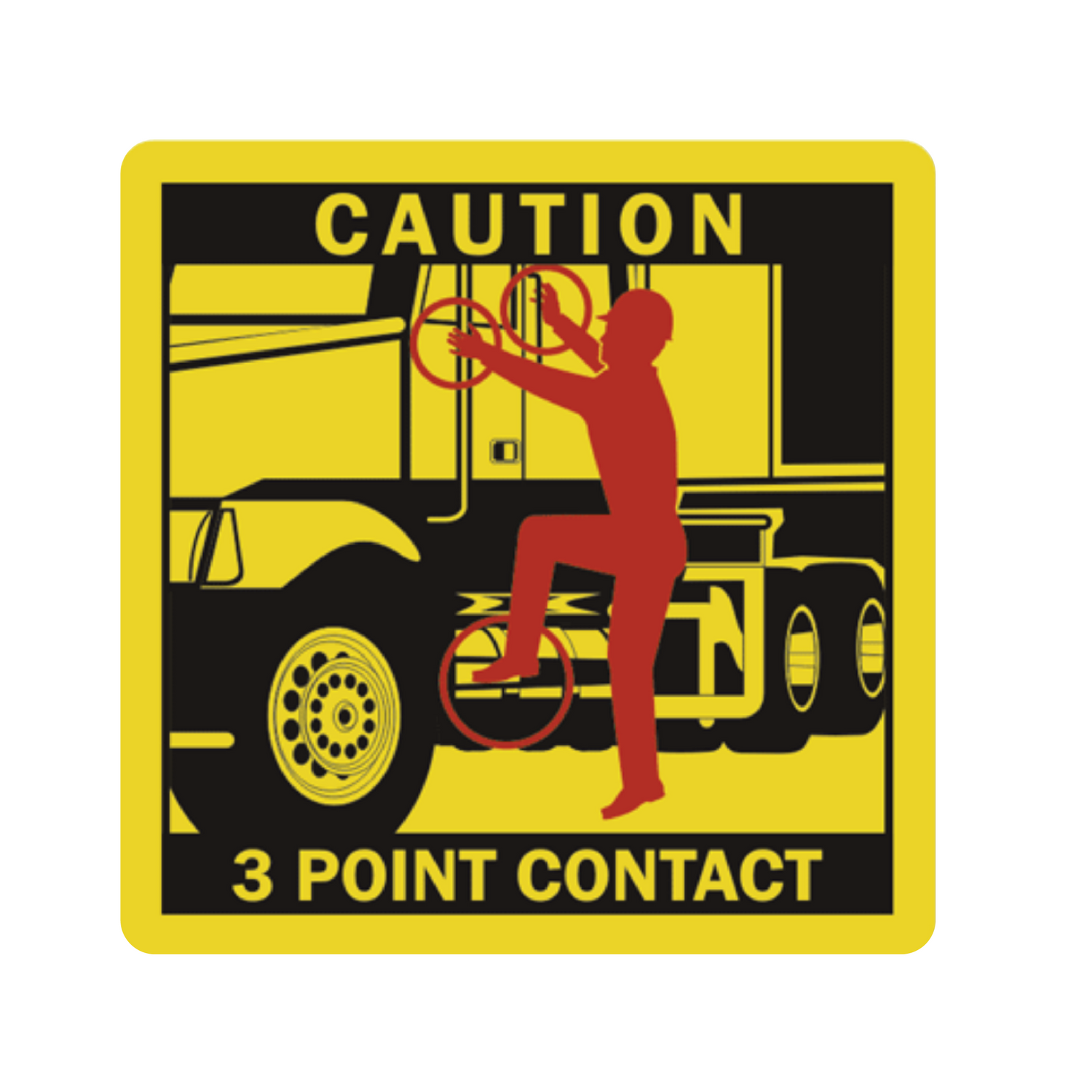 Decal - 3 Point Contact