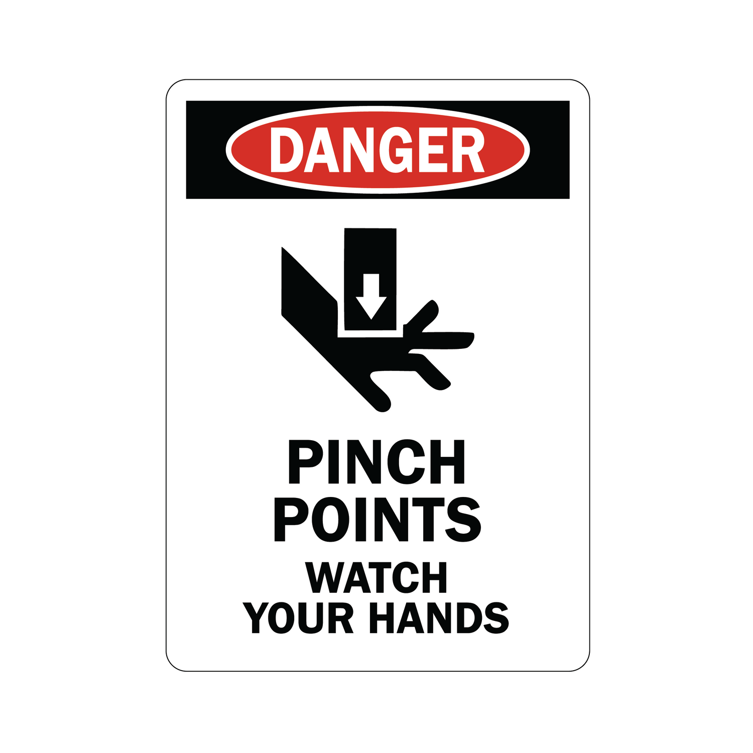 Decal - Pinch Points