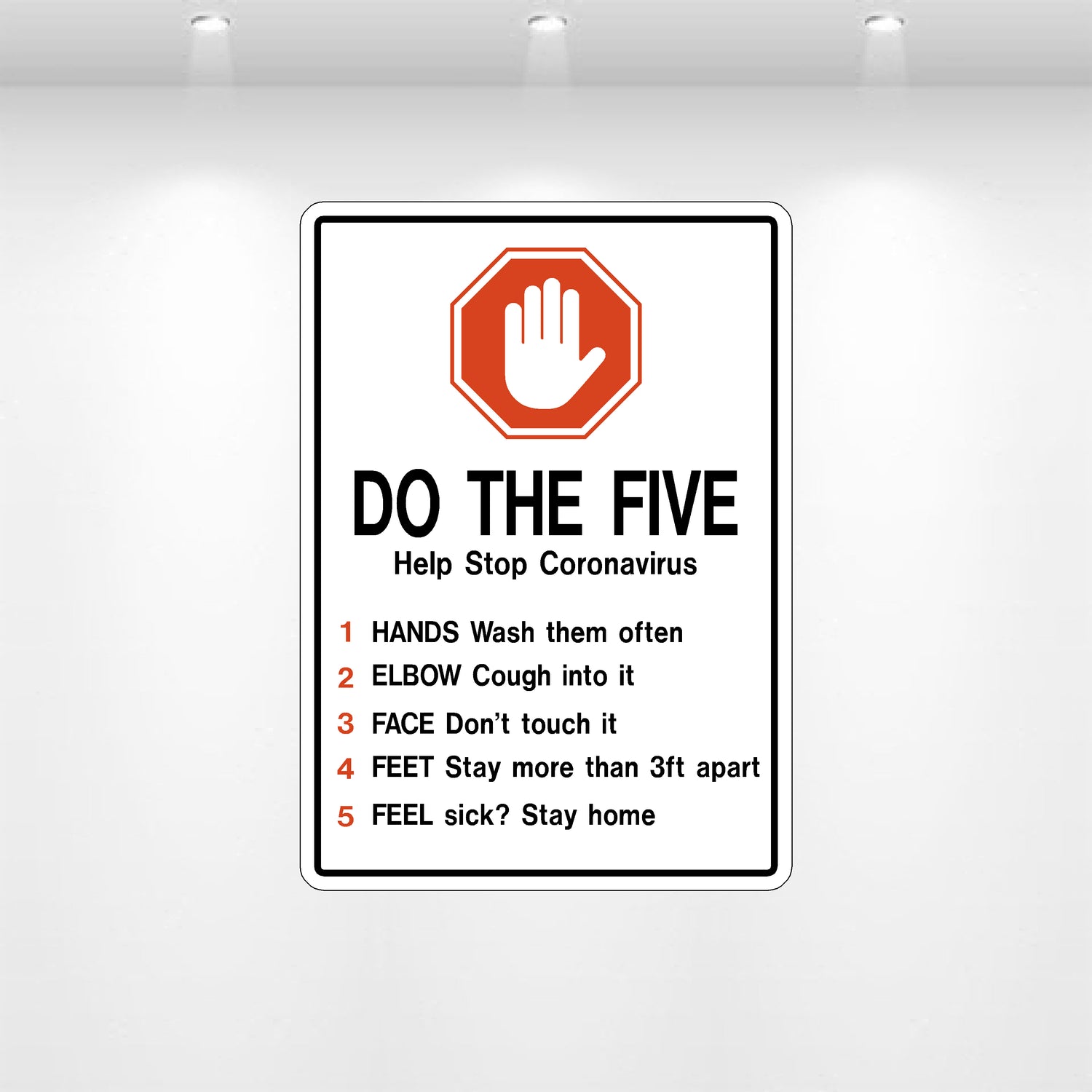 Decal - Do The Five