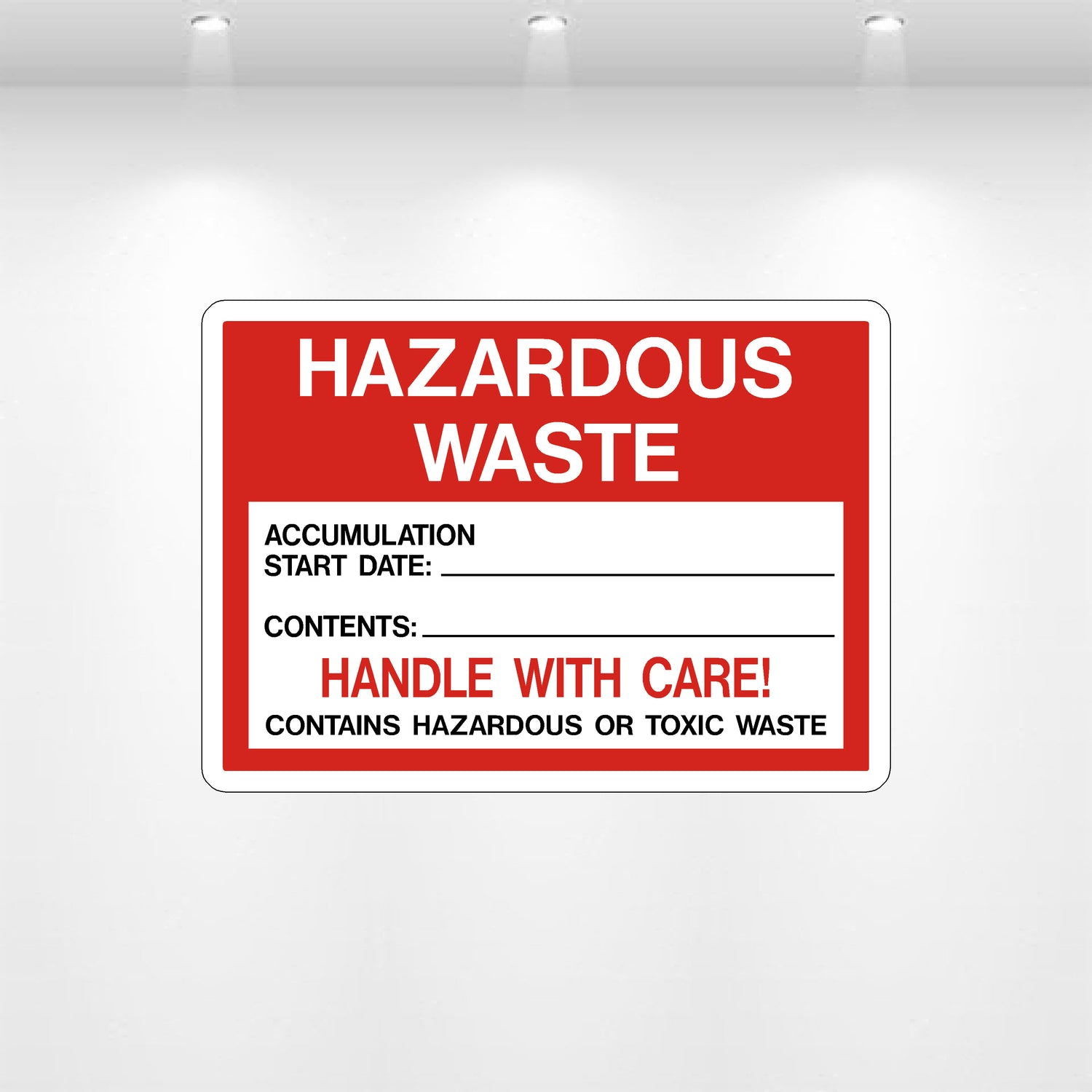 Decal - Hazardous Waste