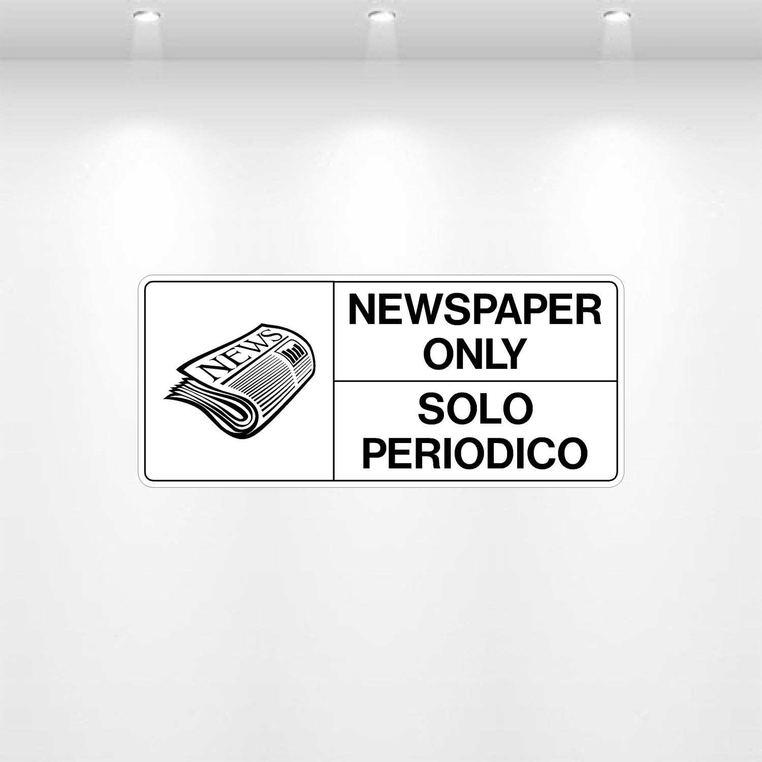Decal - Newspaper Only