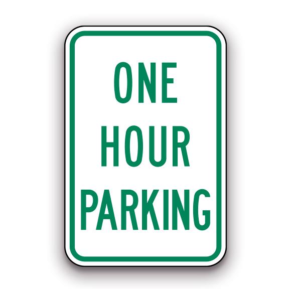 Sign - One Hour Parking