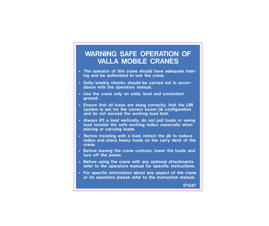 Decal - Safe Operations