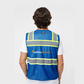 Customizable Blue Safety Vest