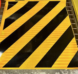 Chevron Squares 24" x 24" | Safety Decals