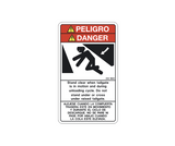 Danger - Tailgate Decal | Safety Decals