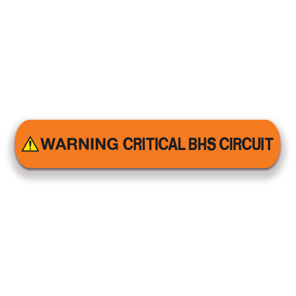 Decal - BHS | Safety Decals