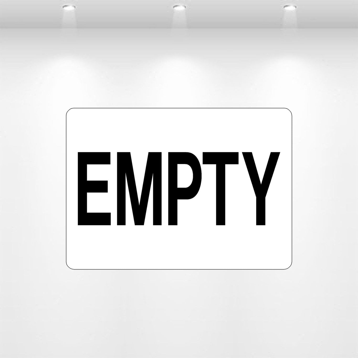 Decal - Empty | Safety Decals