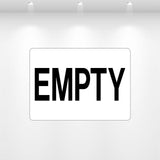 Decal - Empty | Safety Decals