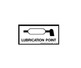 Decal - Lubrication Point | Safety Decals