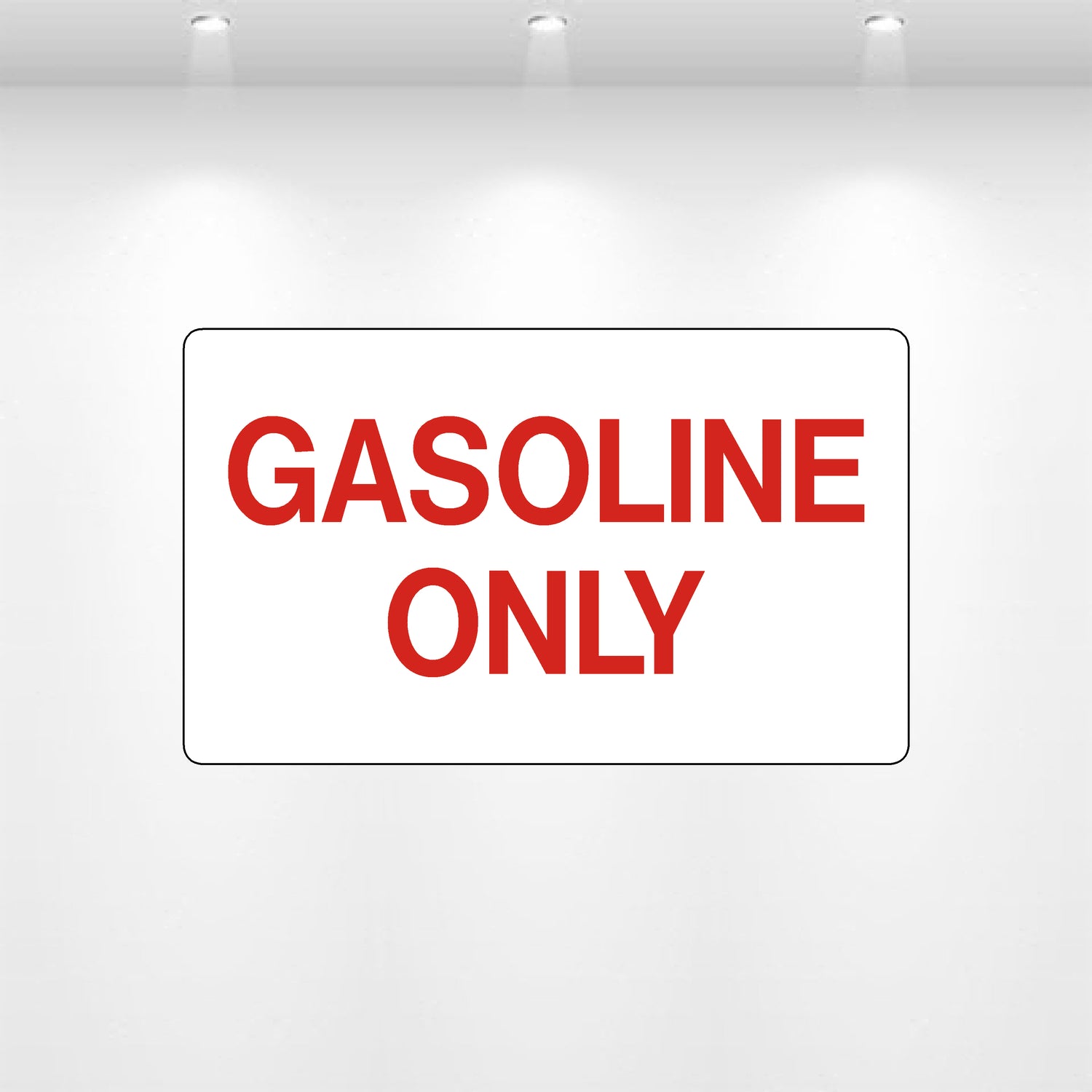 Decal - Gasoline Only