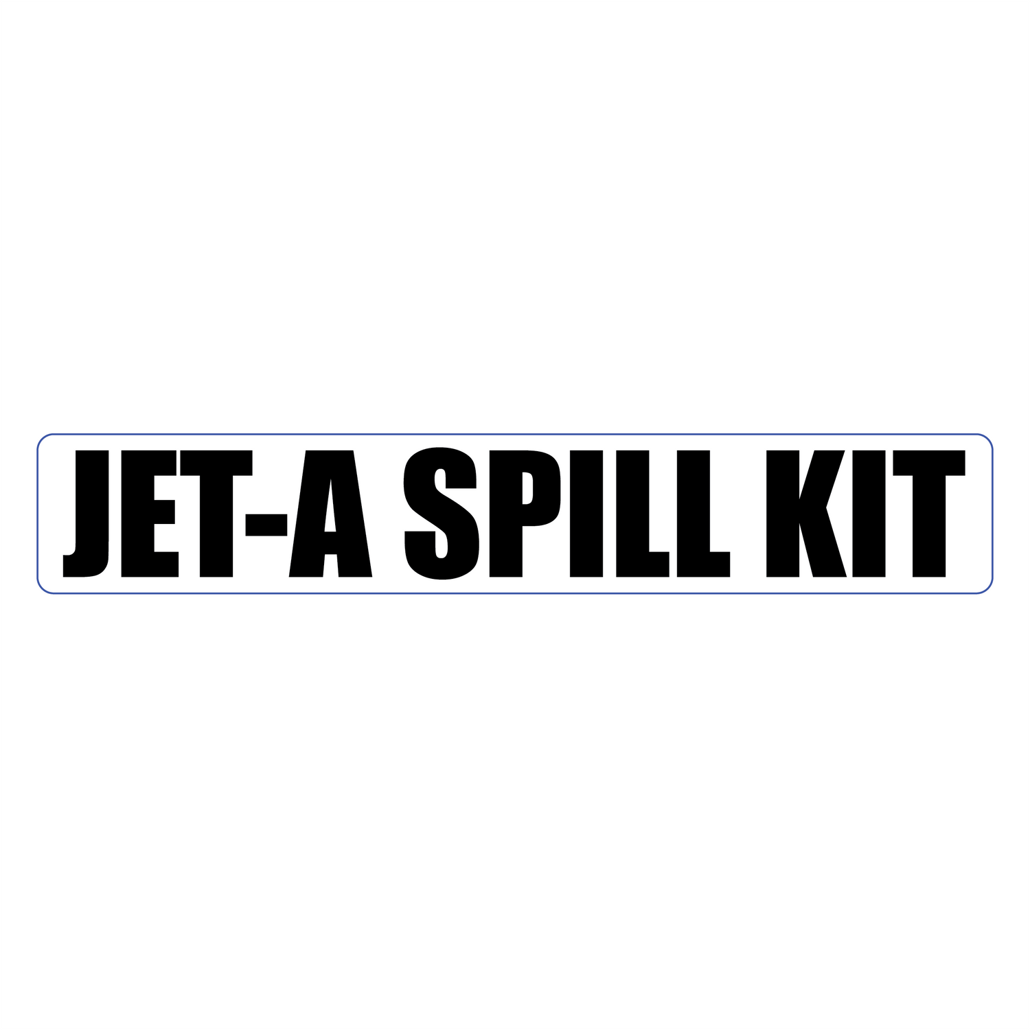 Decal - JET-A SPILL KIT