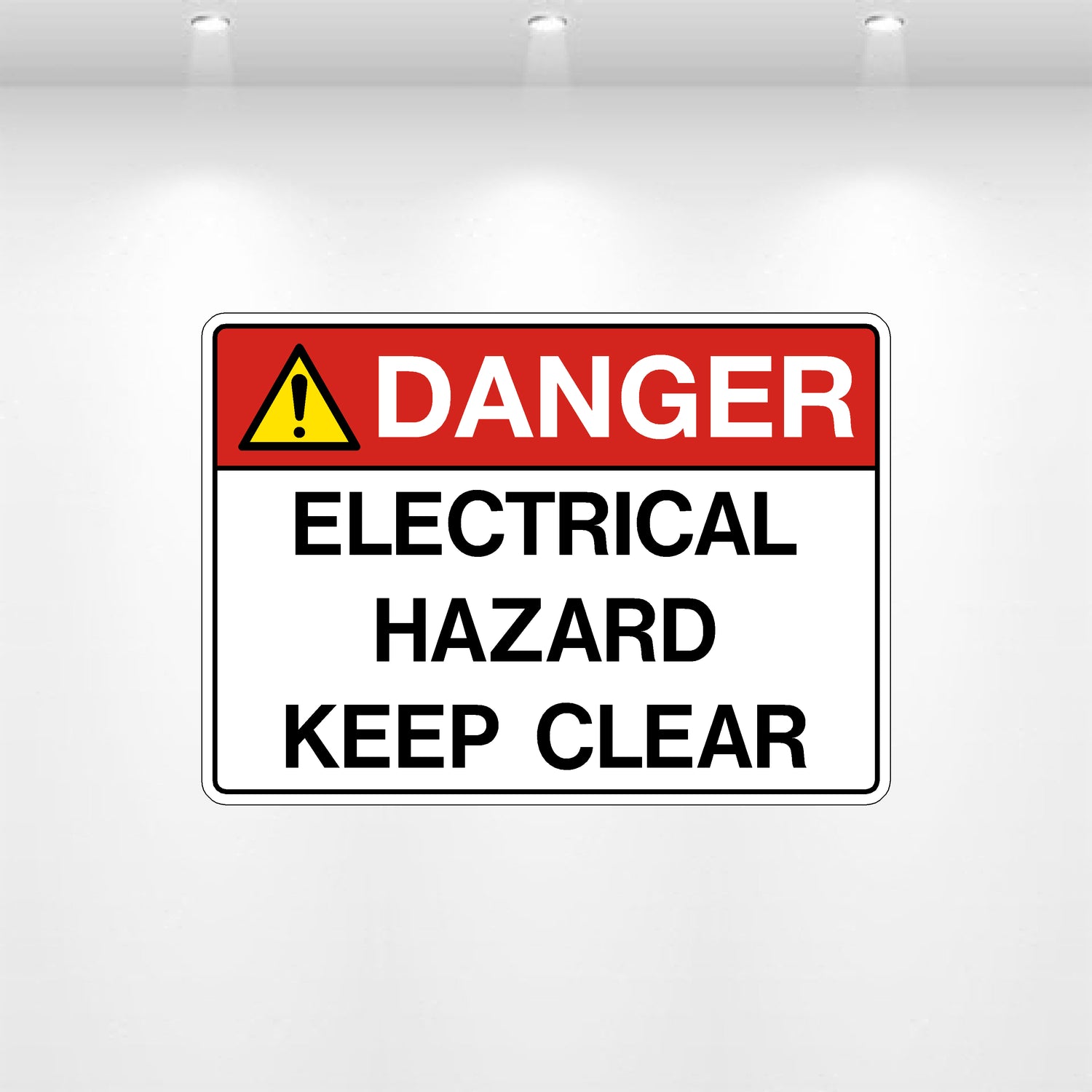 Decal - Electrical Hazard Keep Clear