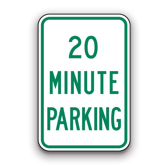 Sign - 20 Minute Parking