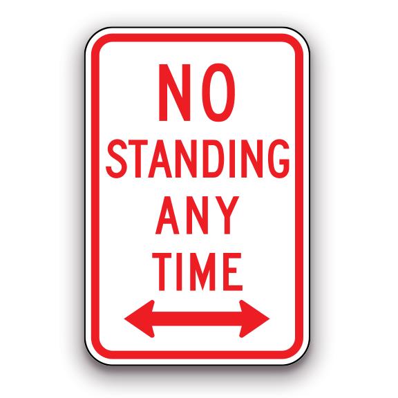 Sign - No Standing Any Time